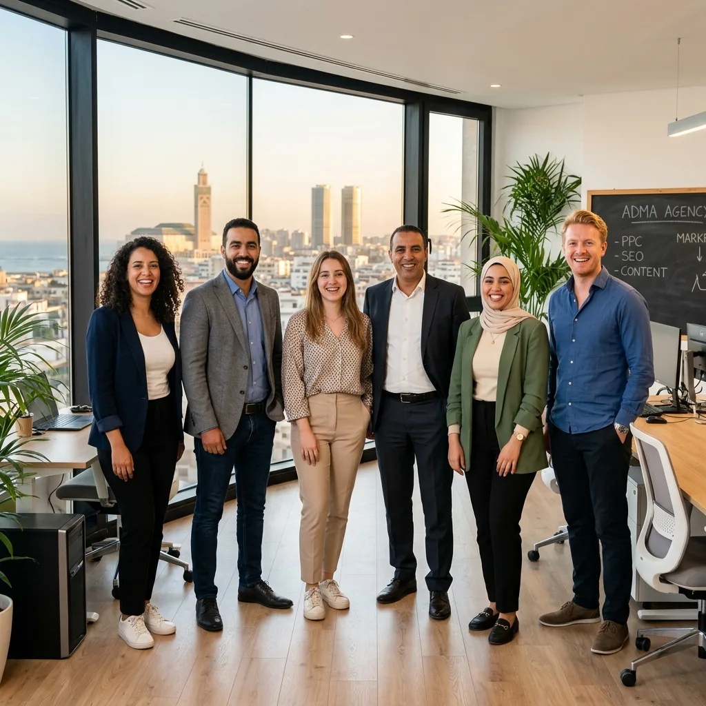 &Eacute;quipe DatRey - Agence d'acquisition digitale &agrave; Casablanca, Maroc