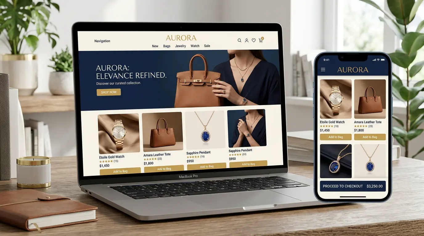 Mockup E-Commerce High-Converting